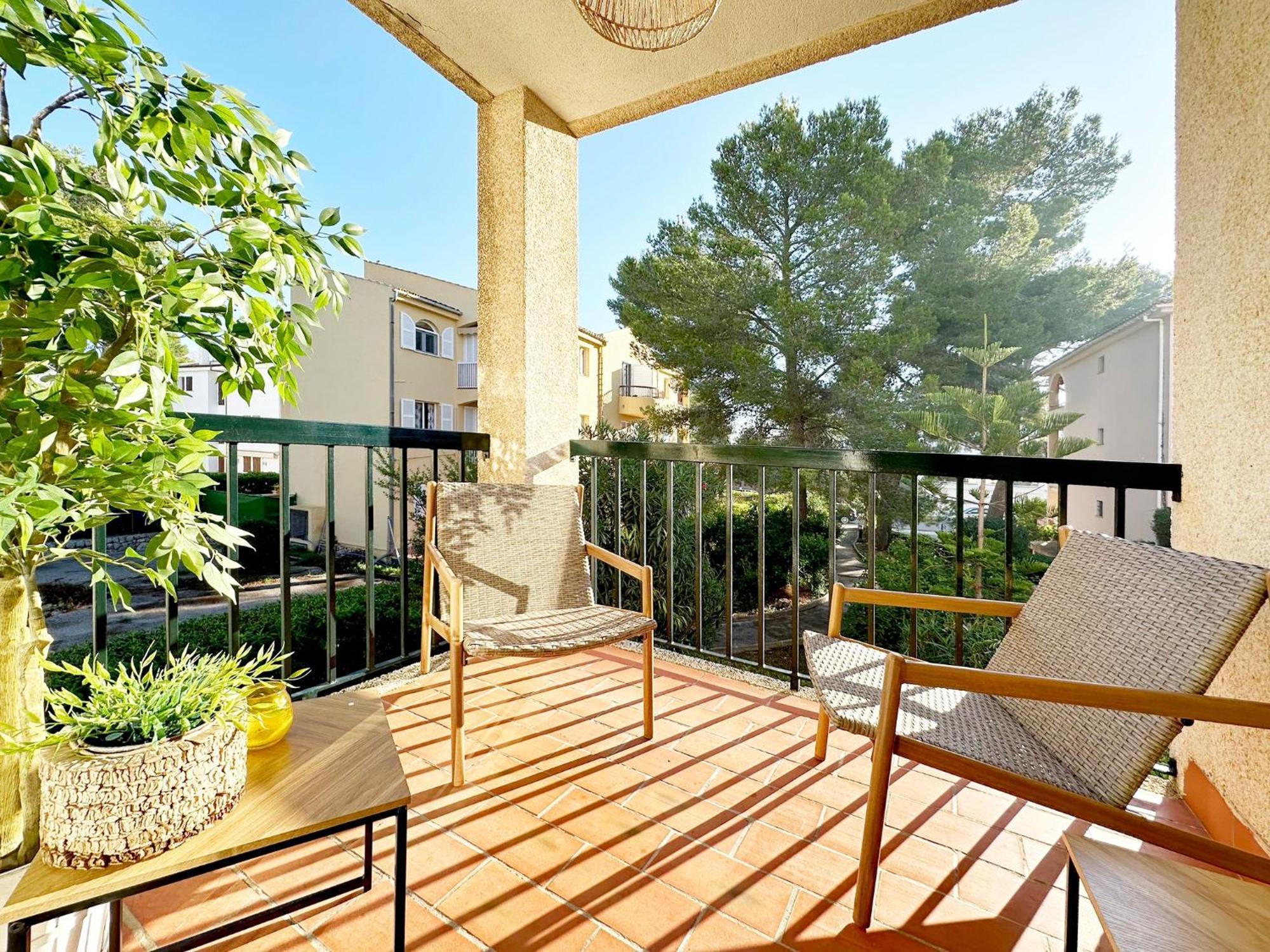 Ferienwohnung Piso Tamarells Con Balcon Y Piscina Port Pollensa Port de Pollença Exterior foto